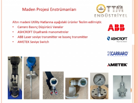 Maden Projesi Vana ve Enstrümanları