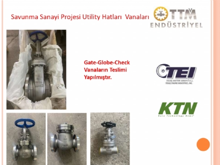 Savunma Sanayi Proses Hatları Uygulaması